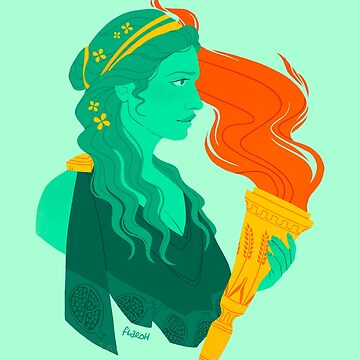 Artwork thumbnail, Proserpina/Persephone Bust by flaroh