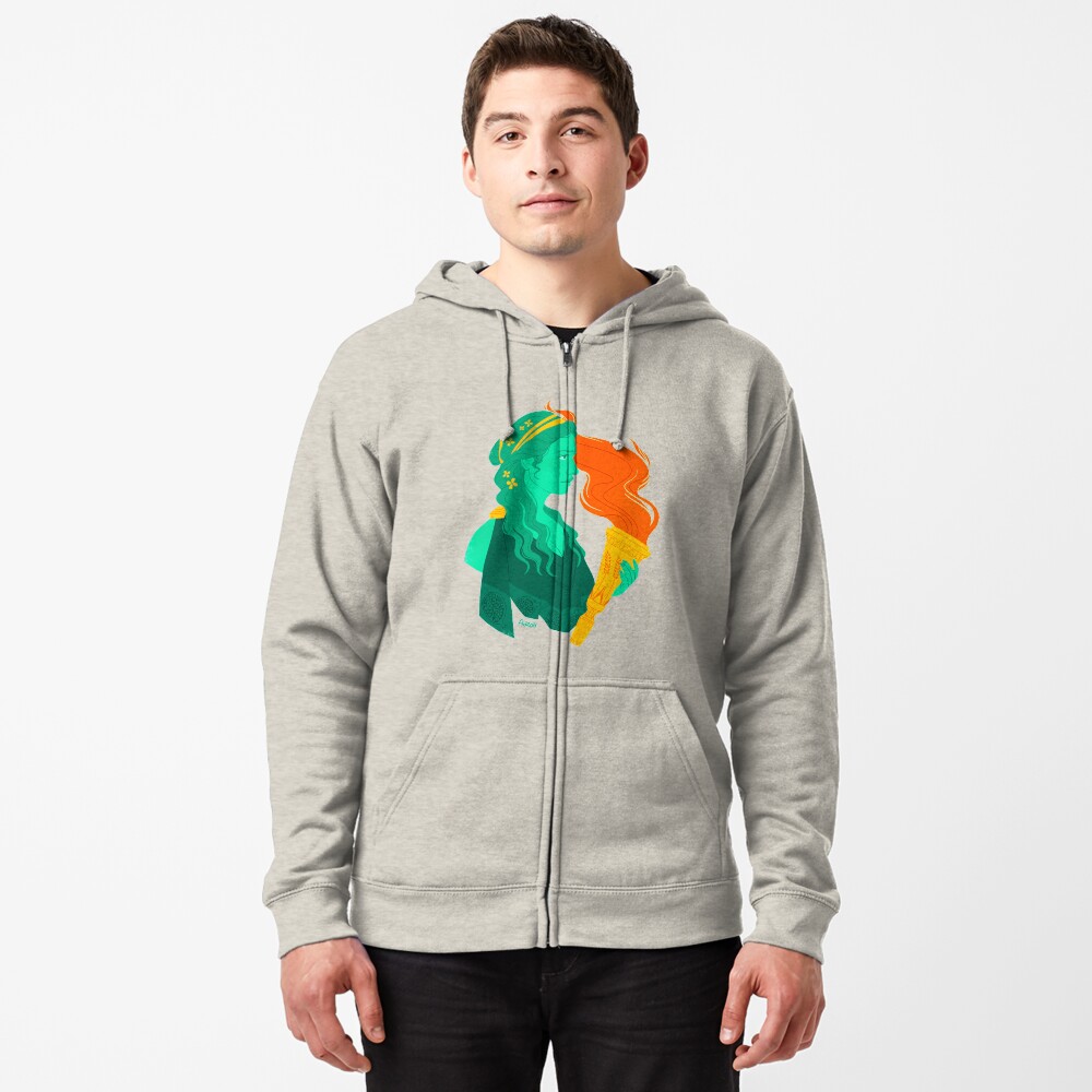 Item preview, Zipped Hoodie designed and sold by flaroh.