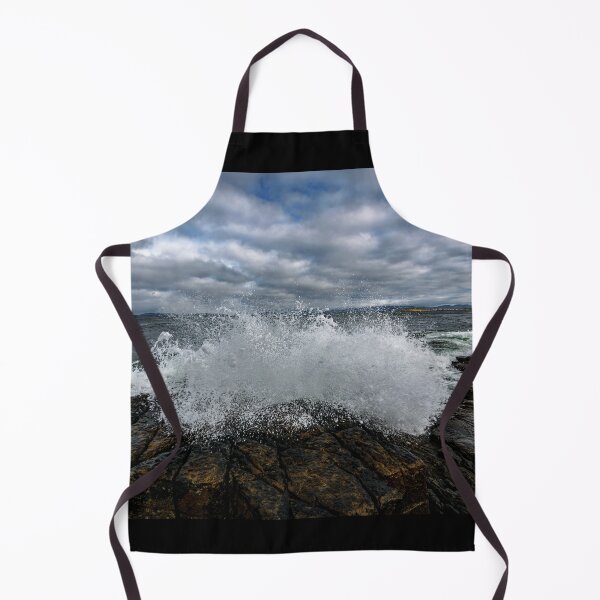 Item preview, The Atlantic ocean waves crashing in to the cliffs of Creavy pier on the west coast of Ireland in County Donegal designed and sold by AlbertMi.