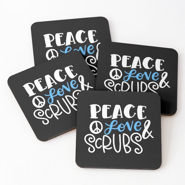 Item preview, Peace, Love, and Scrubs designed and sold by DocTeen.