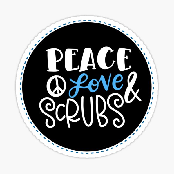 Peace Love Nursing - Decal – Jayden Collections