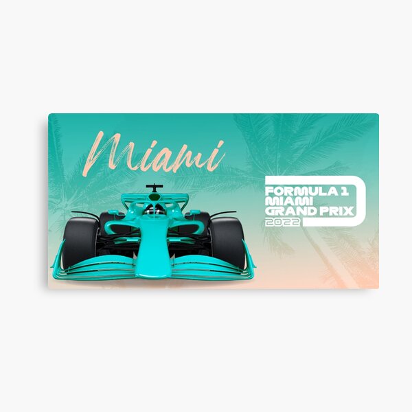 Formel 1 Grand Prix von Miami Leinwanddruck