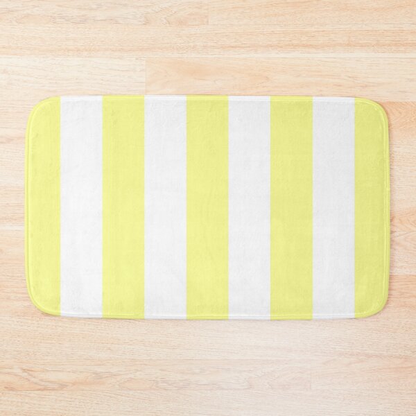 Item preview, Medium YELLOW and WHITE Vertical STRIPES designed and sold by RachelMacht.