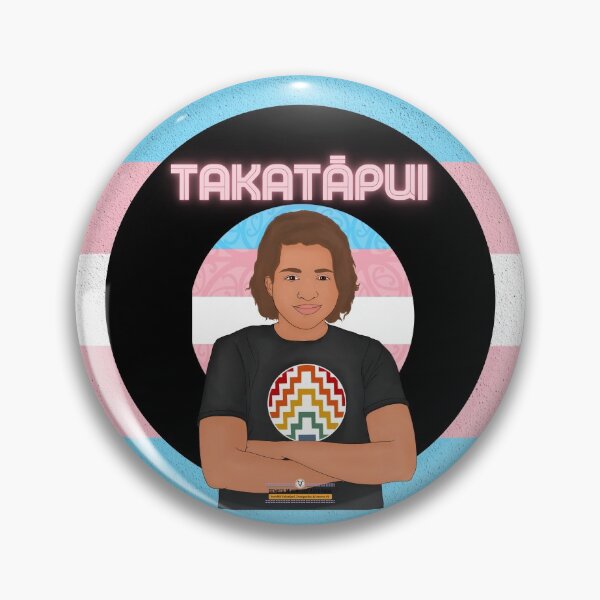 Item preview, Takatāpui - design 2 designed and sold by Gender Minorities Aotearoa.