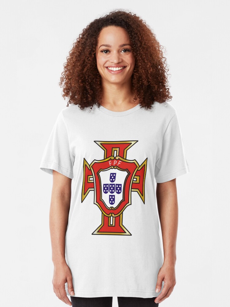Portugal European National Soccer Team Portuguesa de Futebol Mens V-neck T-shirt