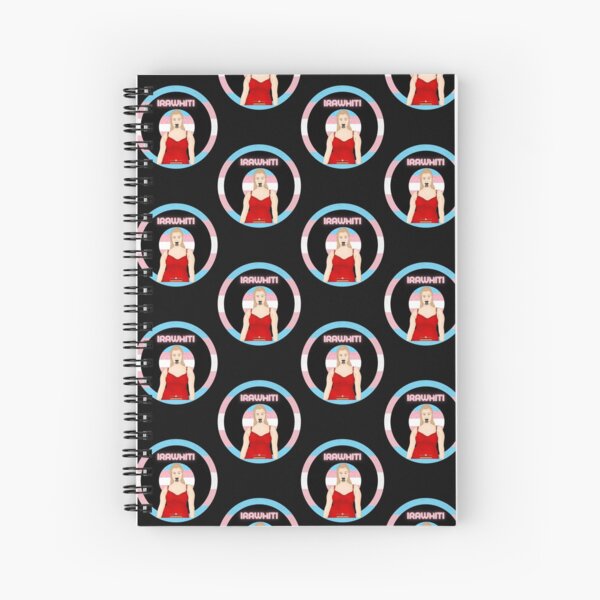 Irawhiti - design 1 Spiral Notebook