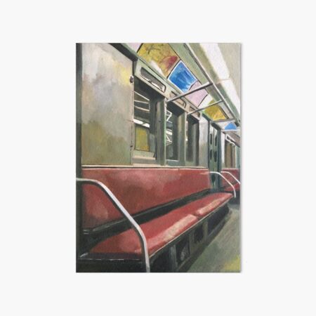 Artikel-Vorschau von New York U-Bahn-Wagen, Retro, designt und verkauft von Andrew Reid Wildman.