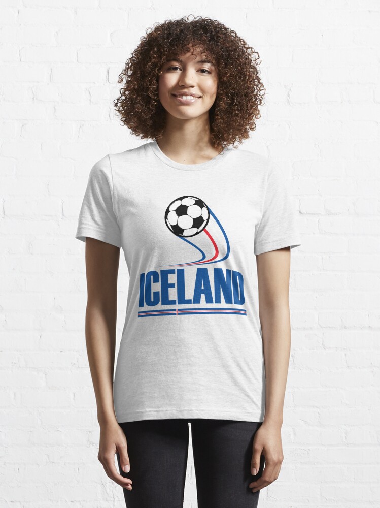 ICELAND Soccer Icelandic Football Team Jersey Unisex Long Sleeve