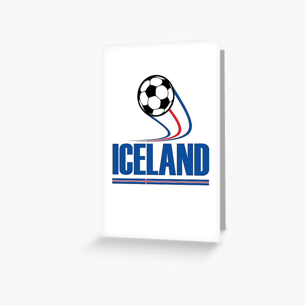 Iceland soccer icons' jerseys