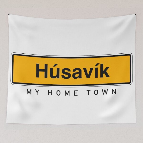 Item preview, Husavik My Home Town best song Fire Saga Iceland designed and sold by PG Illustration.