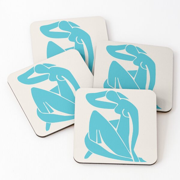 Artikelvorschau, Henri Matisse Nude, Papier Decoupes Art, blue atoll, Matisse Cutout's, Matisse inspired entworfen und verkauft von re-make-.