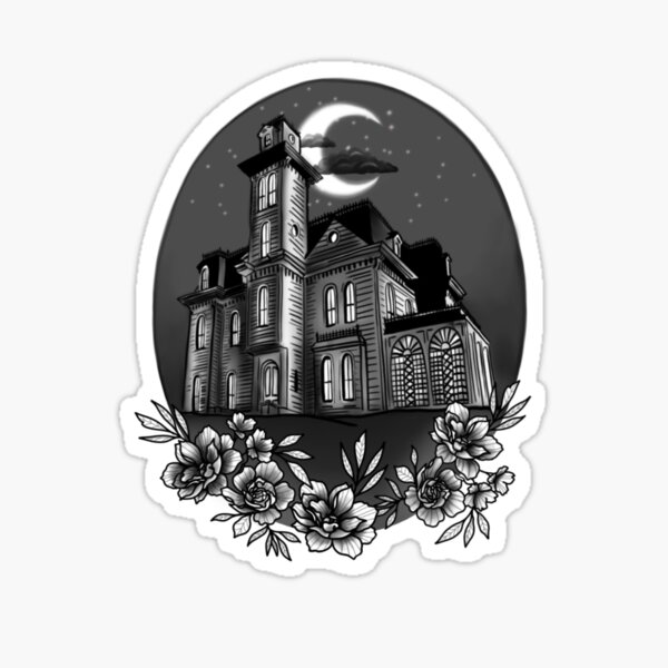 Aperçu de l'œuvre Manoir de la famille Addams créée et vendue par angelmelodytattoo.