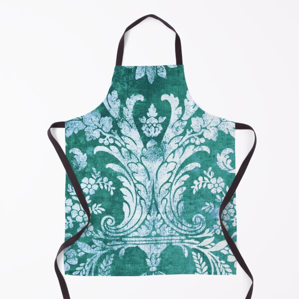 Item preview, Turquoise retro pattern vintage designed and sold by Birdhead.