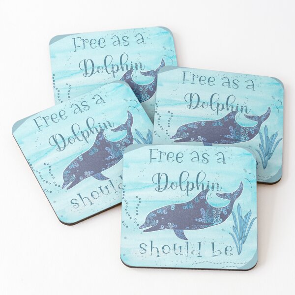Item preview, Free as a Dolphin should be designed and sold by CreArtation.