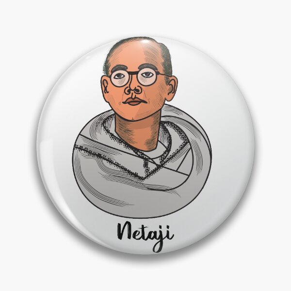 Item preview, Netaji Subhas Chandra Bose poster | Subhas Chandra Bose t-shirt  designed and sold by KARTICK DUTTA.