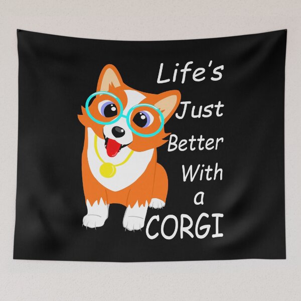 Item preview, Life's Just Better With A Corgi designed and sold by vineeth.