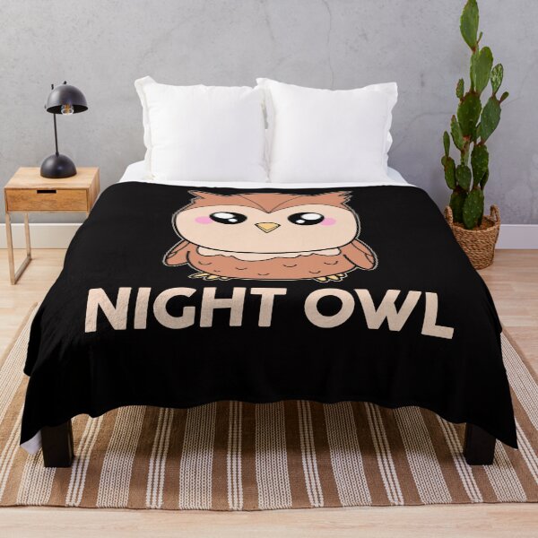 Item preview, Night owl nocturnal saying designed and sold by Imutobi.