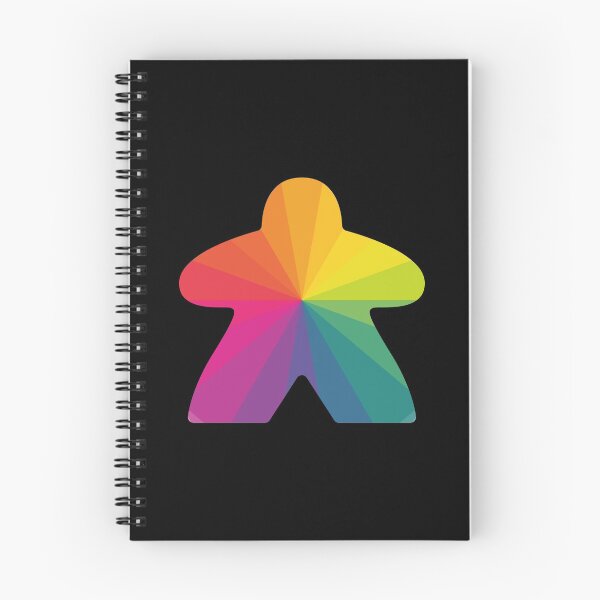 Item preview, Rainbow Meeple designed and sold by 216stitches.