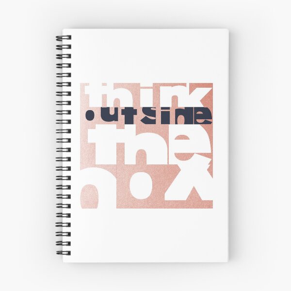 Item preview, Think outside the box - Cube design - Pink and black designed and sold by crazycollective.