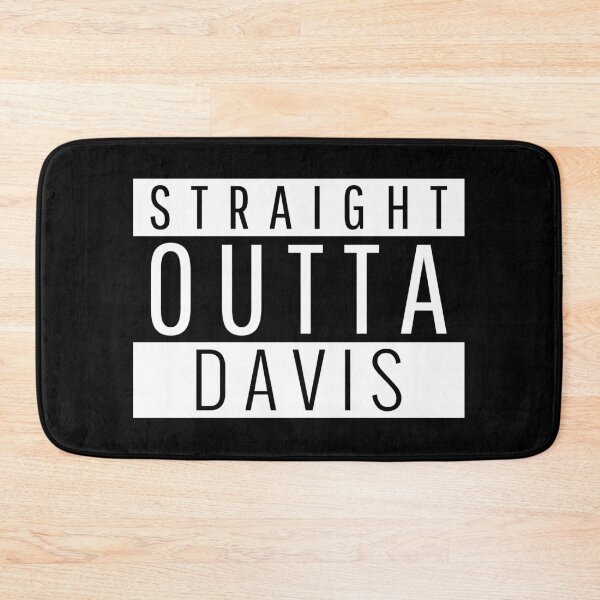 Item preview, Straight Outta Davis California designed and sold by Teelogic.