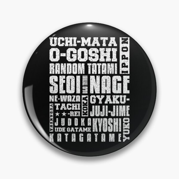 Artikelvorschau, Der A-Z von JUDO Ninja Kampf Krieger Japanische Kampfkunst-Kampf Faust Pin Joint Verschluss Choke-Karate-Kampf entworfen und verkauft von shirti.