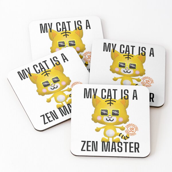 Item preview, My cat is a Zen Master designed and sold by RGRamsey.