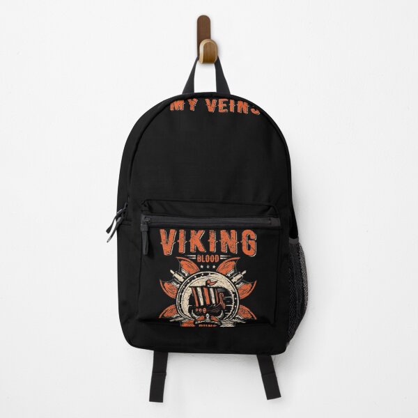 Item preview, Viking Blood Runs Through My Veins Axe Sword Valhalla Viking History Norse Ragnar Lothbrok Nordic designed and sold by shirti.