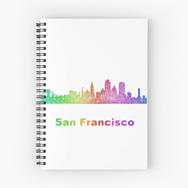 Item preview, Rainbow San Francisco skyline designed and sold by davidzydd.