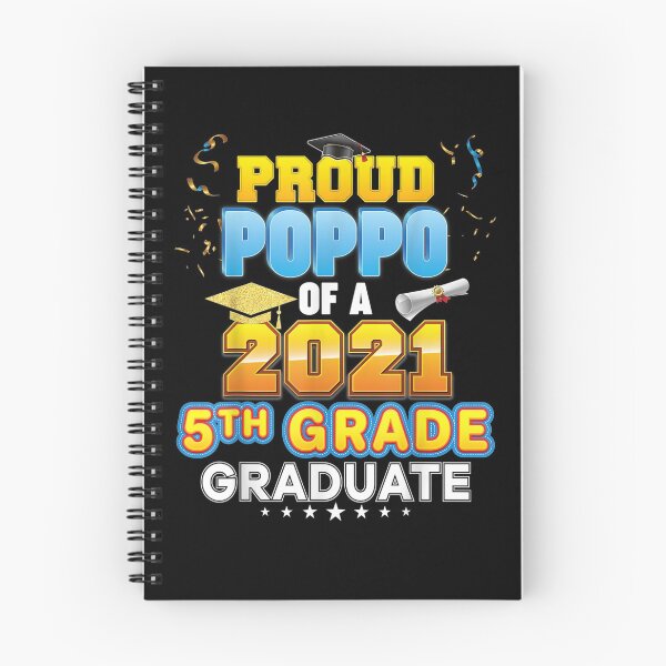 Item preview, Proud Poppo Of A 2021 5th Grade Graduate Last Day School Gift  designed and sold by dominique235.