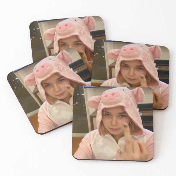 Item preview, Lydia Night Pig Middle Finger designed and sold by tiannapappy93.