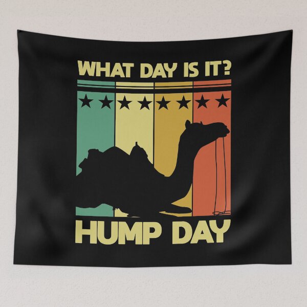 Item preview, Retro What Day Is It Camel Vintage Humps Desert Animal Camel Livestock Meat Camelus Milk Textiles Fiber Hair designed and sold by shirti.