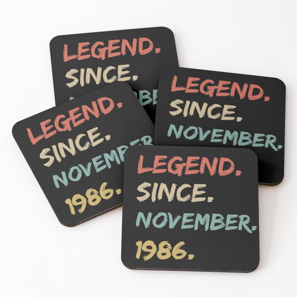 Item preview, Legend Since November 1986 35th Birthday Gift 35 Years Old Essential designed and sold by InitialModel.