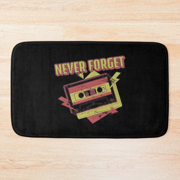 Item preview, Never Forget Retro 80s Old School Audiotape Vintage Disco Boombox Tape Party Radio Vinyl Dj Club Music Sound designed and sold by shirti.