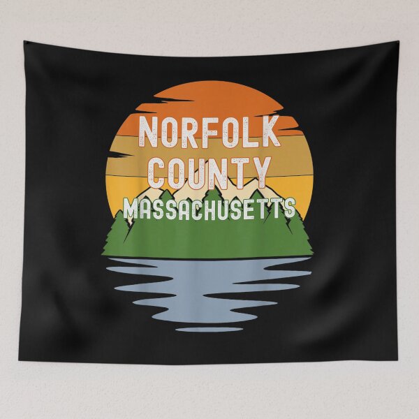 Item preview, From Norfolk County Massachusetts Vintage Sunset Gift  designed and sold by dominique235.