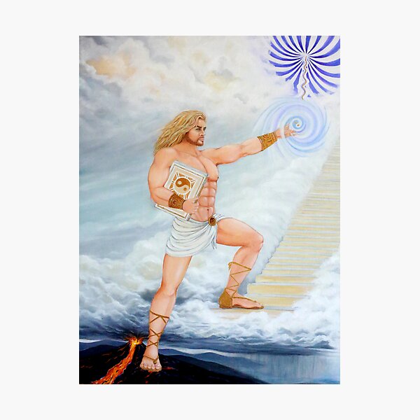 Spirit Warior Photographic Print