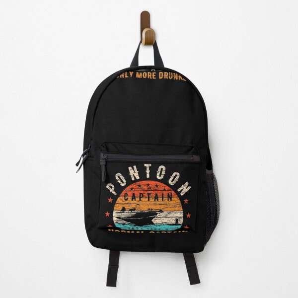 Item preview, Pontoon Captain Just Like A Normal Captain Only More Drunker River Pontoon Deck Lounge Paddle Boat Boating Lake designed and sold by shirti.