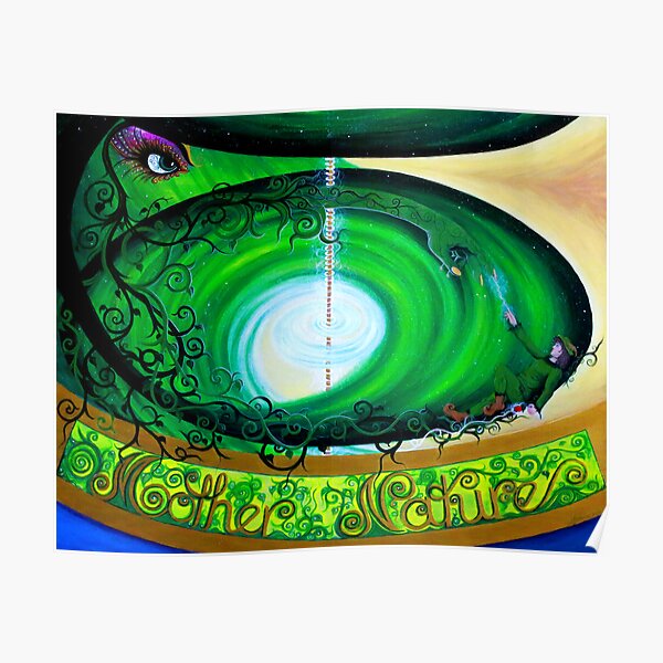 Mother Nature and the Green Man Poster