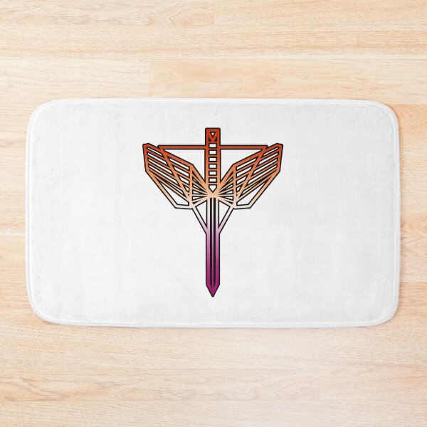 Item preview, Lesbian Pride – Wynonna Earp – Angel Shield designed and sold by brenda-lee.