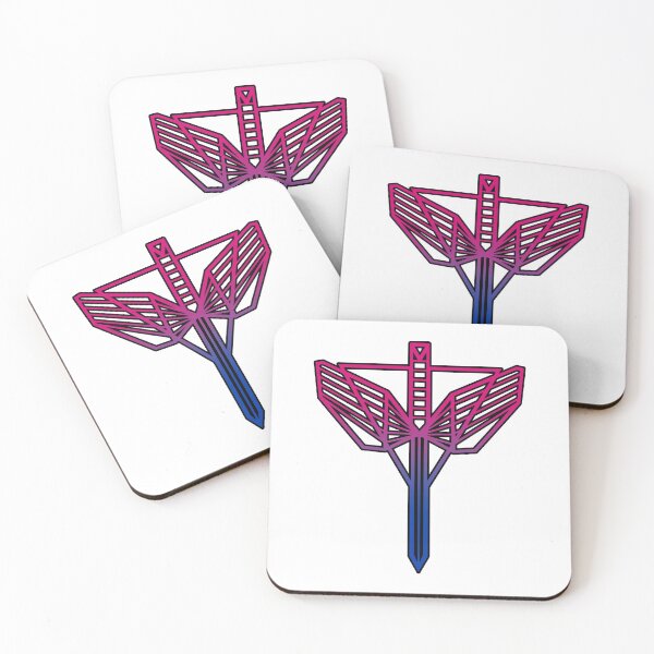 Item preview, Bisexual Pride – Wynonna Earp – Angel Shield designed and sold by brenda-lee.