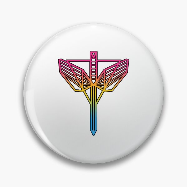 Item preview, Pansexual Pride – Wynonna Earp – Angel Shield designed and sold by brenda-lee.
