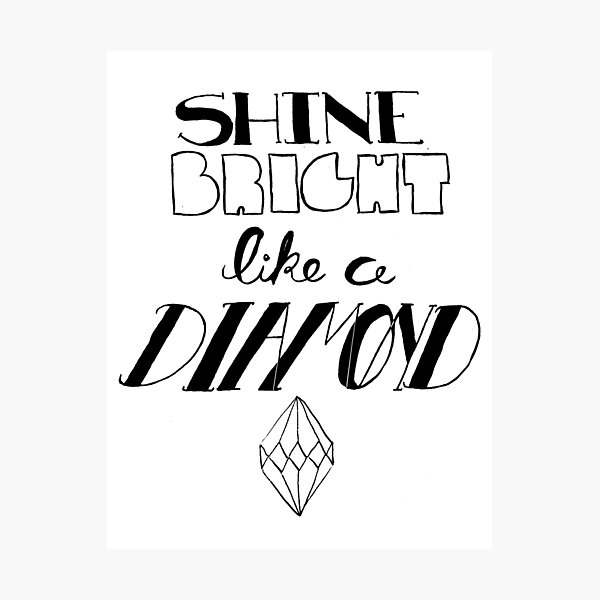 Diamond By Vixtopher Photographic Print
