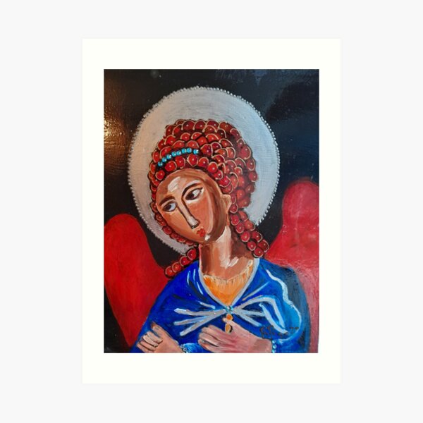 archangel gabriel Art Print
