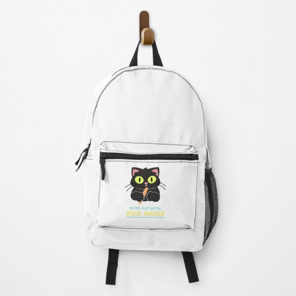 Item preview, Cute Cat With Red Nose designed and sold by Shilpa Gupta.