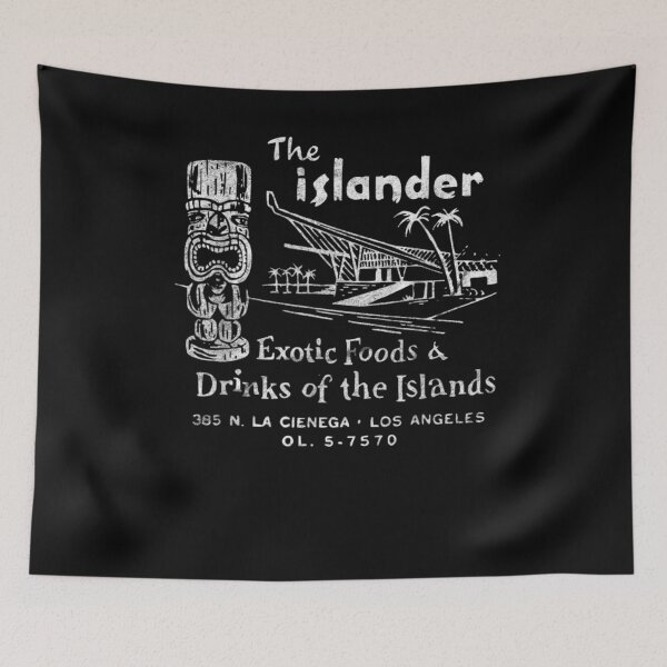 Item preview, Tiki Bar / The Islander / Hawaiian Style / Vintage Americana T-Shirt designed and sold by truongxa35748.