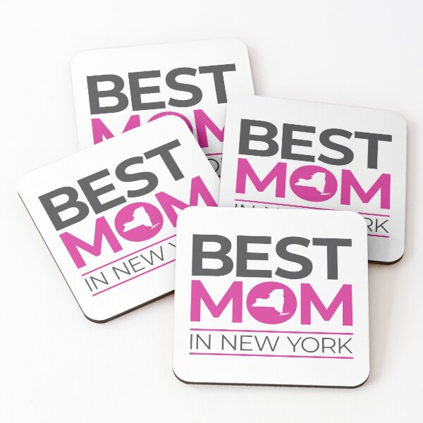 Artikelvorschau, Beste Mutter in New York (pink / grau) entworfen und verkauft von OddPop.