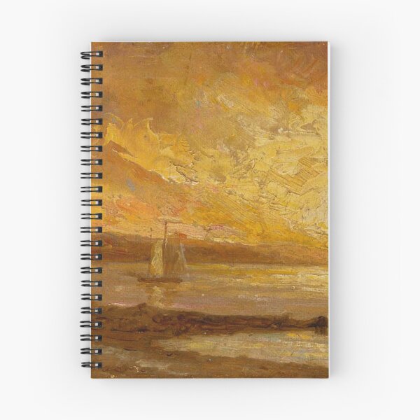 Item preview, Boat on Sea - Edward Mitchell Bannister - c1890 designed and sold by CrankyOldDude.