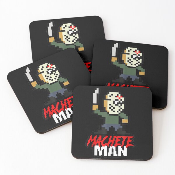 Item preview, Machete Man 8-Bit Retro Horror Game T-Shirt designed and sold by truongxa35748.