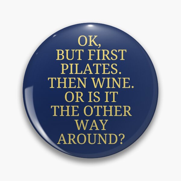 Item preview, OK, but first pilates designed and sold by dacdibac.