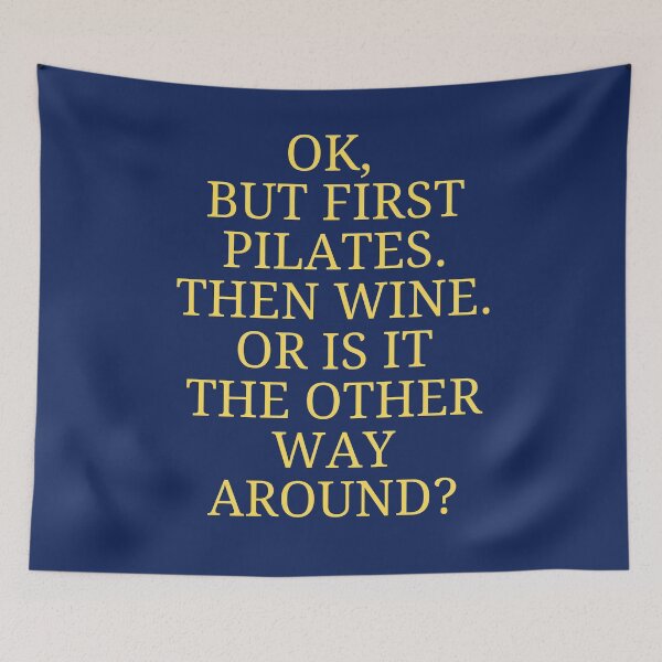 Item preview, OK, but first pilates designed and sold by dacdibac.