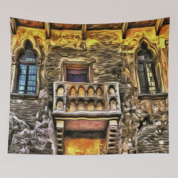 Item preview, Juliet's Balcony Verona Van Gogh designed and sold by Londonimages.